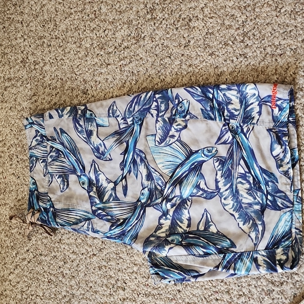 Men's Patagonia Wavefarer® Boardshorts 20" excellent condition- fish pattern
